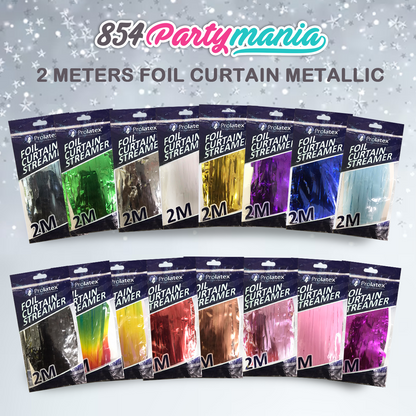 2Meters Foil Curtain Shiny (sold by 5pcs)