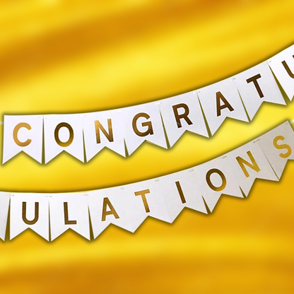 CONGRATULATIONS BANNER