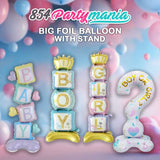 4D GIANT FOIL BALLOON STAND ALONE BABY