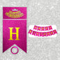 HB BANNER GLITTER