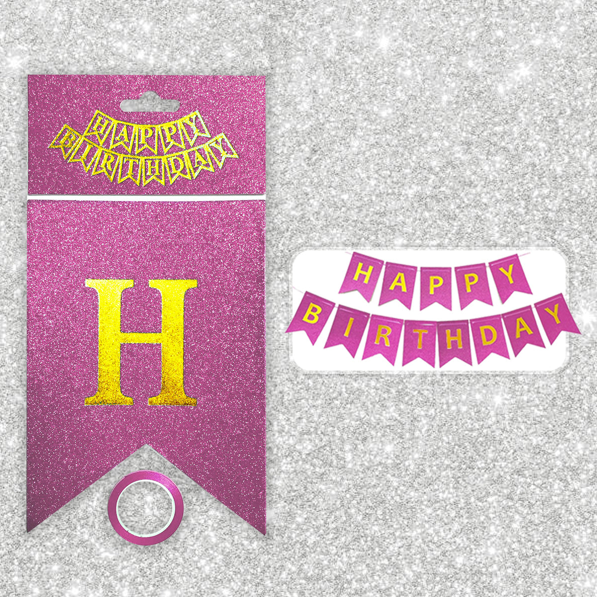 HB BANNER GLITTER