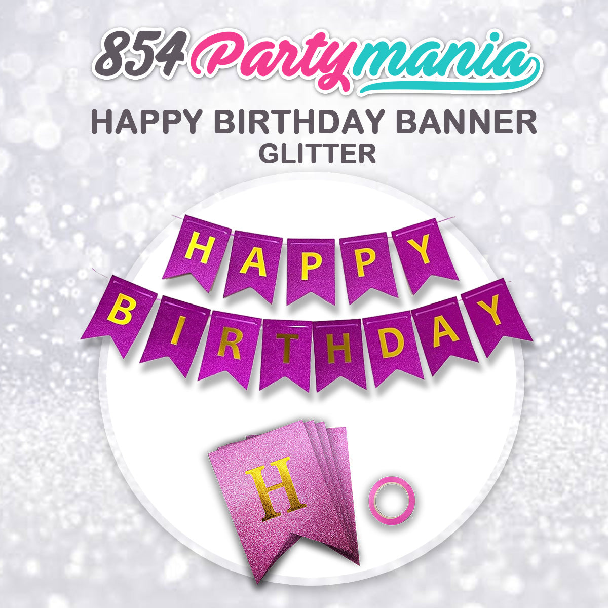 HB BANNER GLITTER