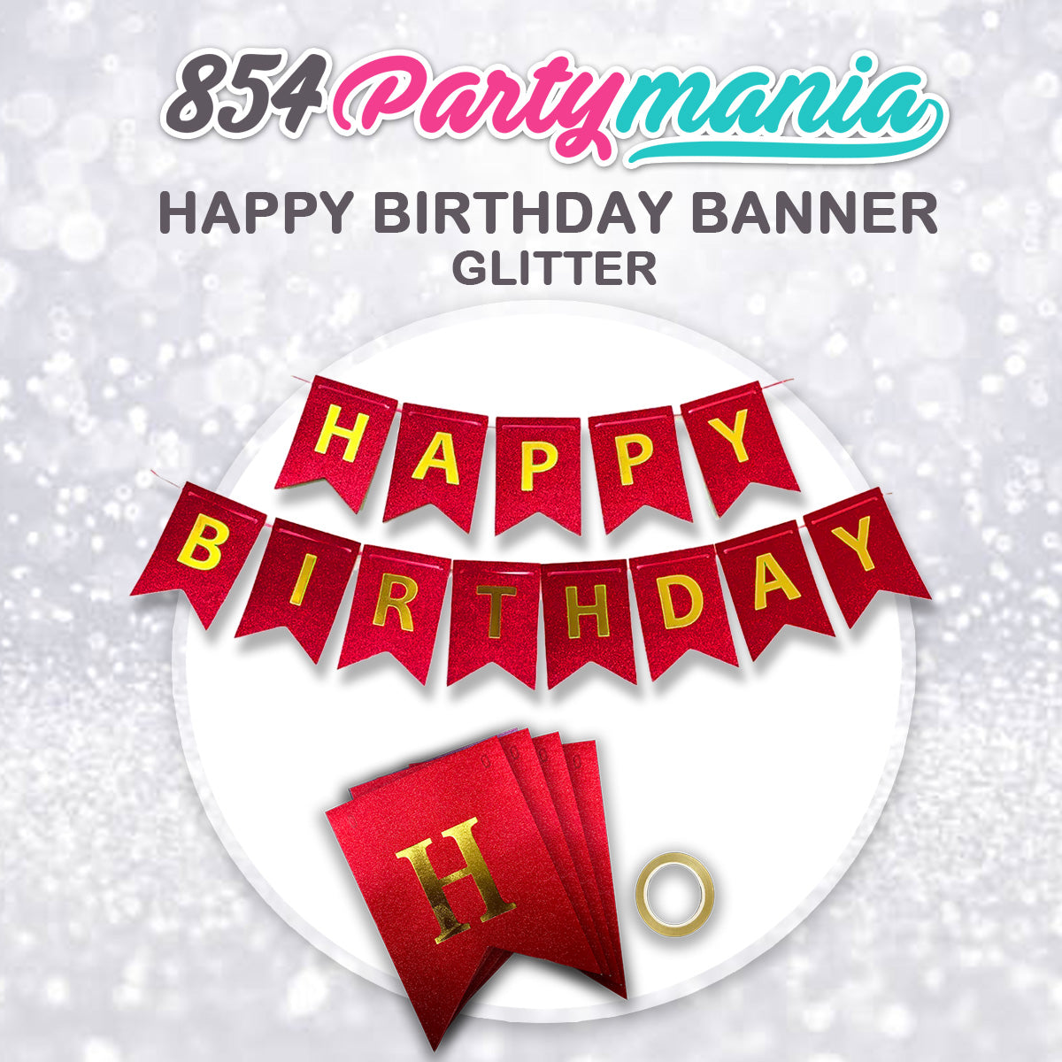 HB BANNER GLITTER