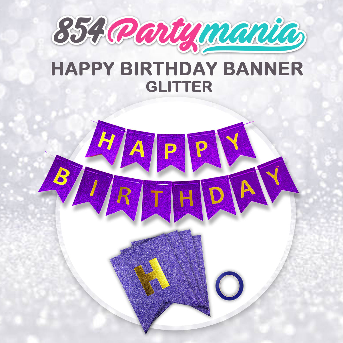 HB BANNER GLITTER