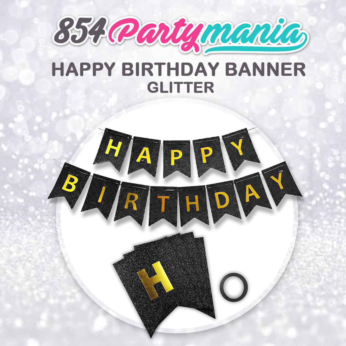 HB BANNER GLITTER