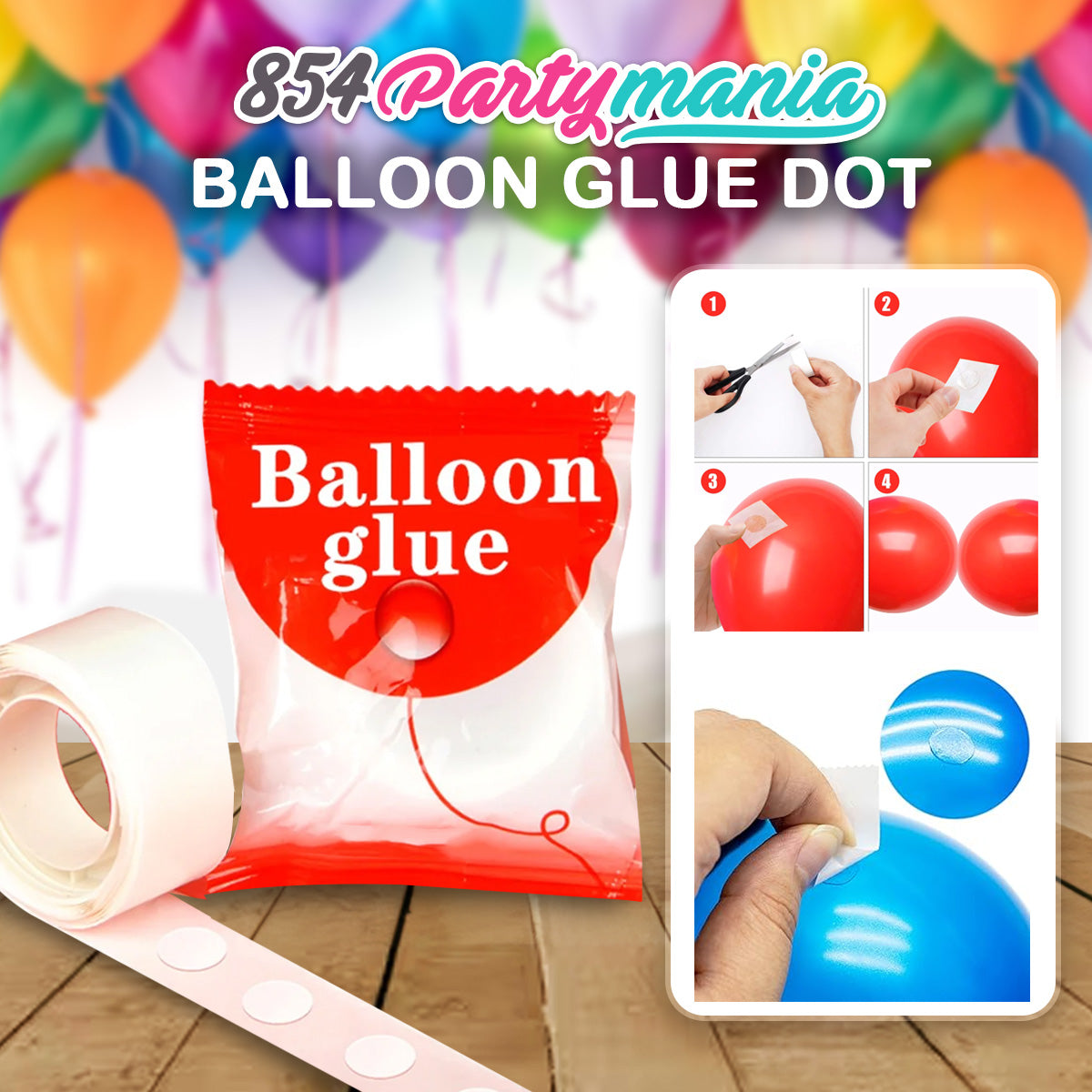 Glue Dot Balloon Gluedot