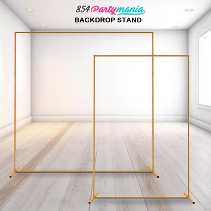 BACKDROP BALLOON STAND GOLD