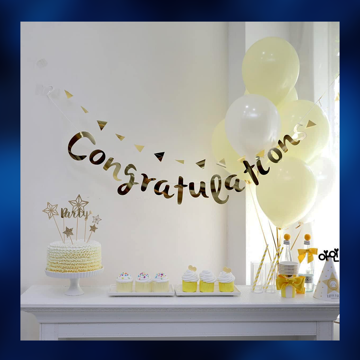 CONGRATULATIONS BANNER BIG GRADUATION (sold by10's)