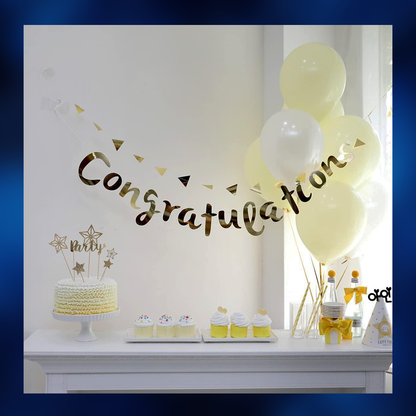 CONGRATULATIONS BANNER BIG GRADUATION (sold by10's)