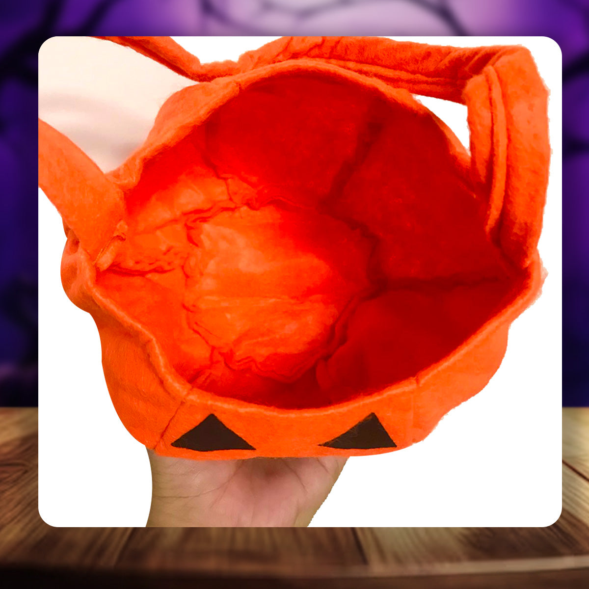 HALLOWEEN PUMPKIN TREAT BAG