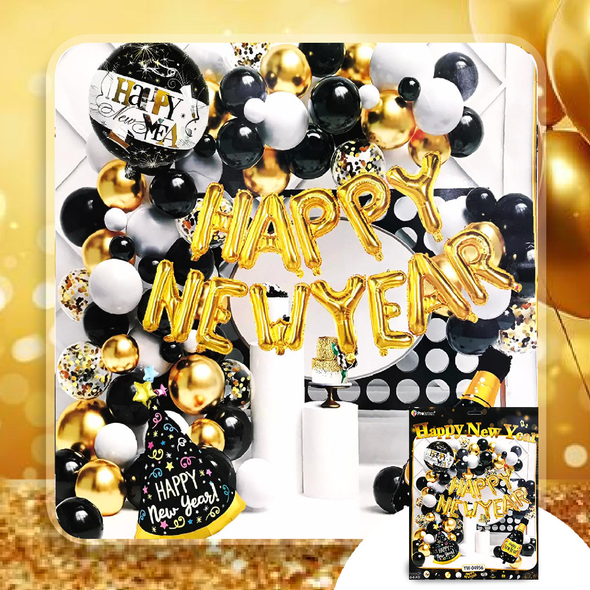 2025 NEW YEAR BALLOON GARLAND SETS