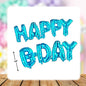 [SALE] HAPPY B-DAY Letter Foil (10pck min)