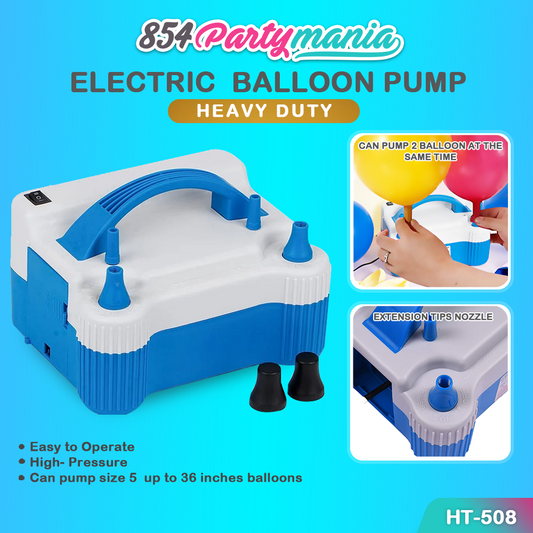 DOUBLE NOZZLE ELECTRIC BALLOON PUMP HT-508