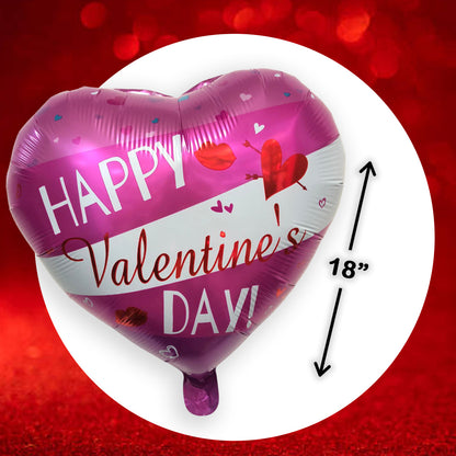 2025 VALENTINES 18" FOIL BALLOON (sold by 50's)