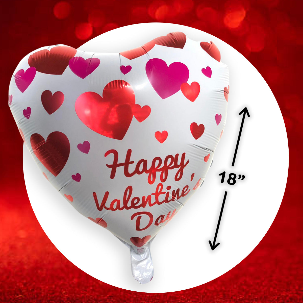 2025 VALENTINES 18" FOIL BALLOON (sold by 50's)