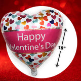 2025 VALENTINES 18" FOIL BALLOON (sold by 50's)