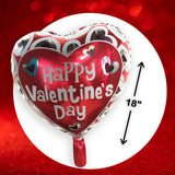 2025 VALENTINES 18" FOIL BALLOON (sold by 50's)