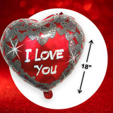 2025 VALENTINES 18" FOIL BALLOON (sold by 50's)