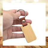 Wooden Keychain