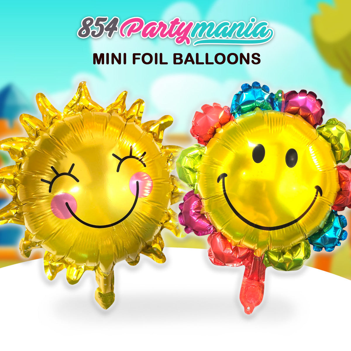 Mini Foil Balloons 14 inch (sold by 50's)