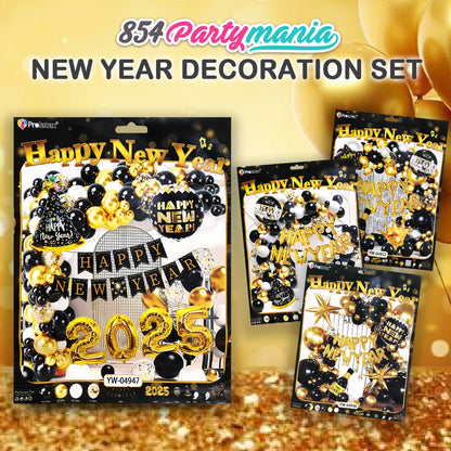 2025 NEW YEAR BALLOON GARLAND SETS