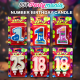 NUMBER BIRTHDAY CANDLES