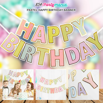 HB BANNER PASTEL SERIES (sold by 12's)