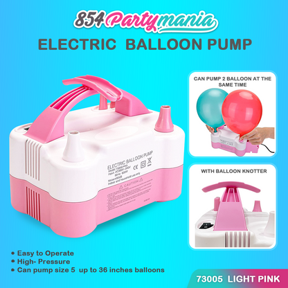 ELECTRIC BALLOON PUMP #73005 WITH KNOTTER (4pcs min)