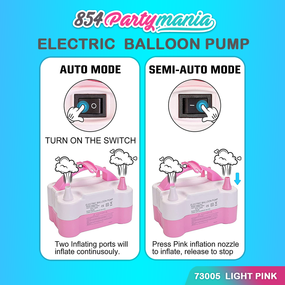 ELECTRIC BALLOON PUMP #73005 WITH KNOTTER (4pcs min)