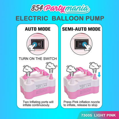 ELECTRIC BALLOON PUMP #73005 WITH KNOTTER (4pcs min)