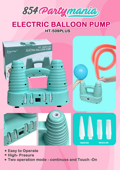 ALL IN 1 ELECTRIC BALLOON PUMP HT-509PLUS