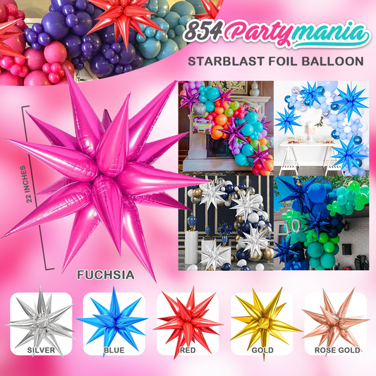 STARBLAST FOIL BALLOON 22"