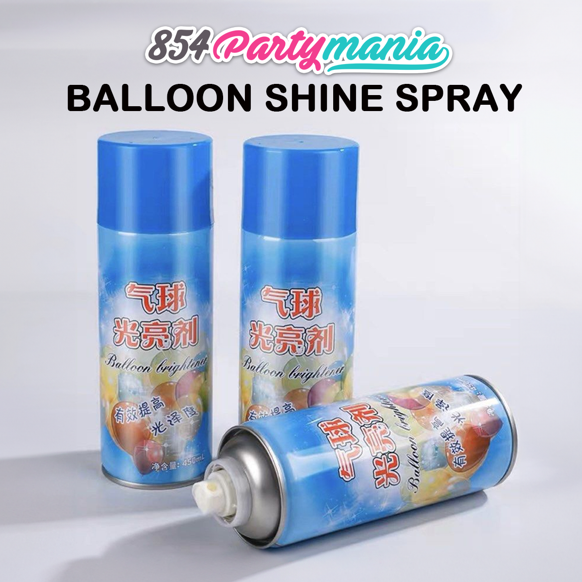 BALLOON SHINE 450ML (sold by 24's)