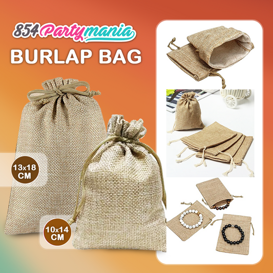 BURLAP BAG 50pcs