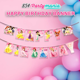 HAPPY BIRTHDAY BANNER PRINCESS