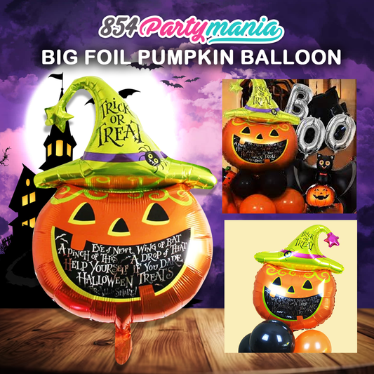 HALLOWEEN FOIL BALLOONS BIG 25INCH