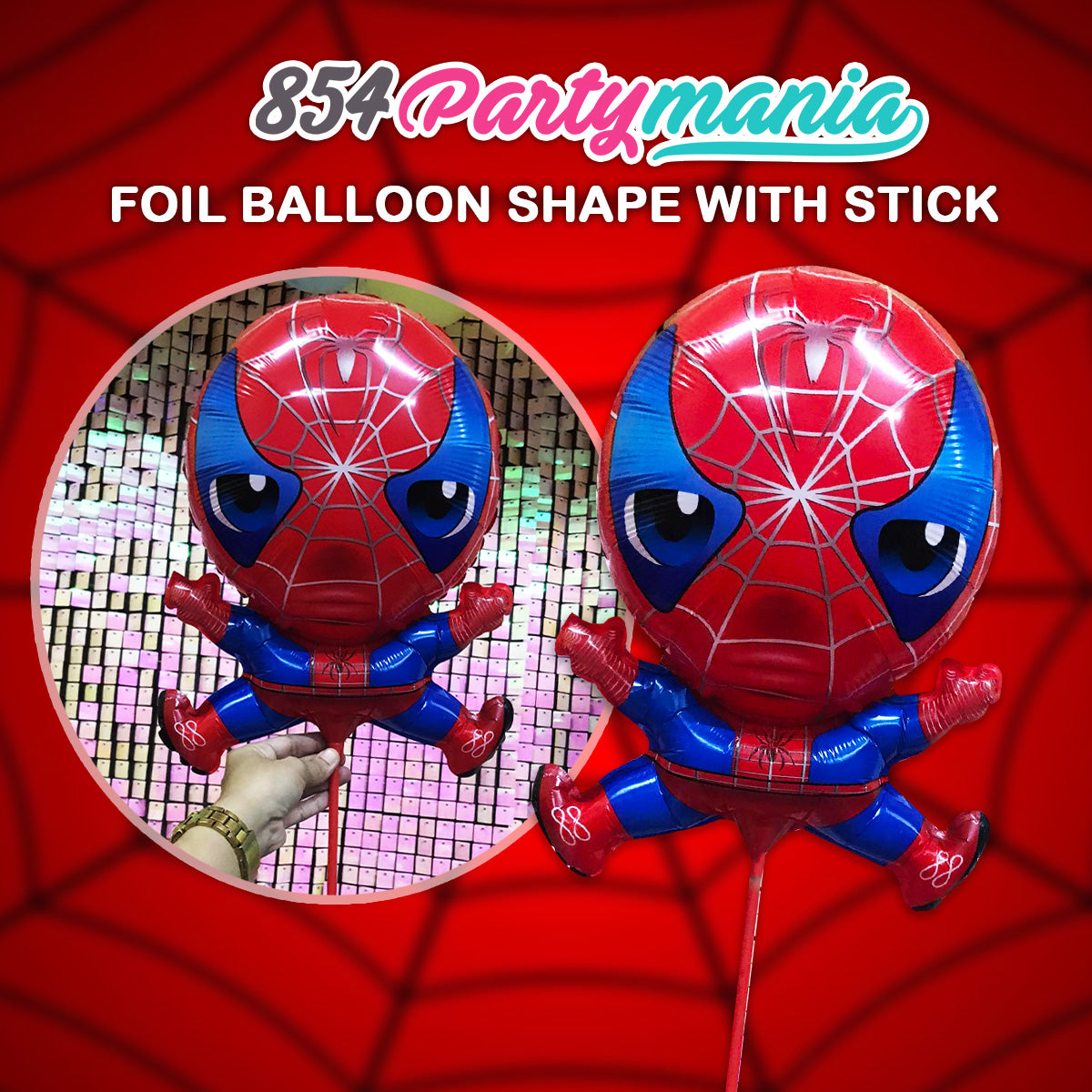 FOIL BALLOON WITH STICK