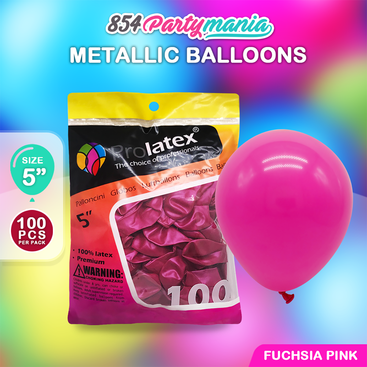 Prolatex 5 inch Metallic