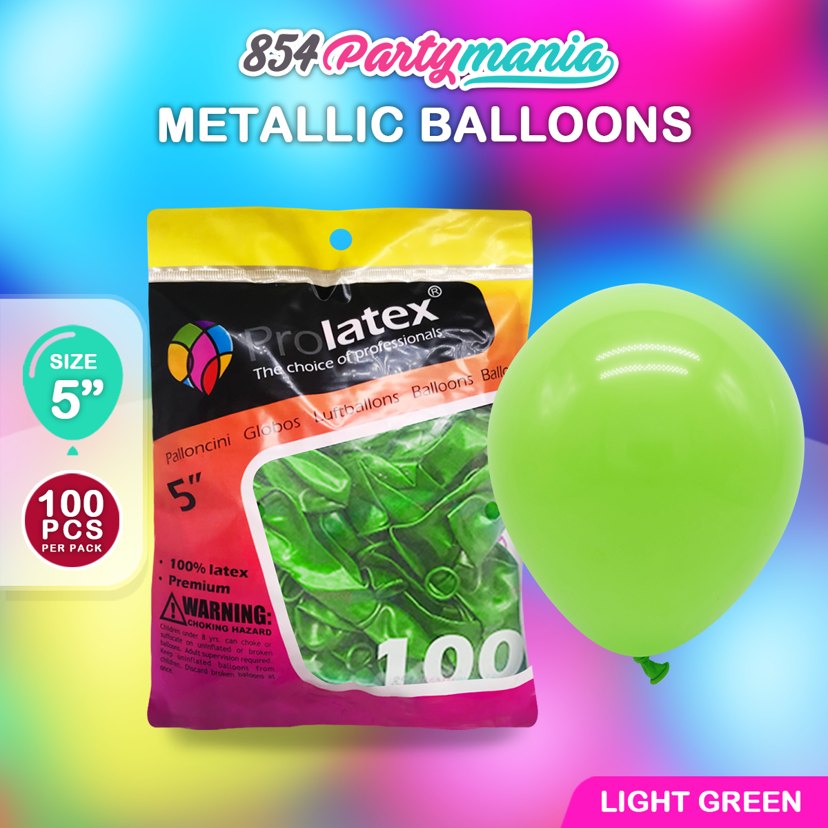 Prolatex 5 inch Metallic