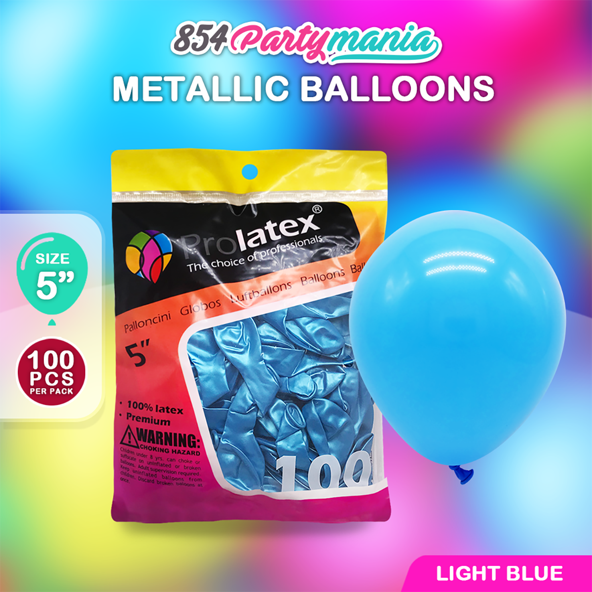 Prolatex 5 inch Metallic