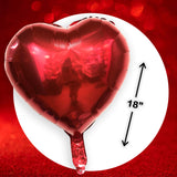 2025 VALENTINES 18" FOIL BALLOON (sold by 50's)