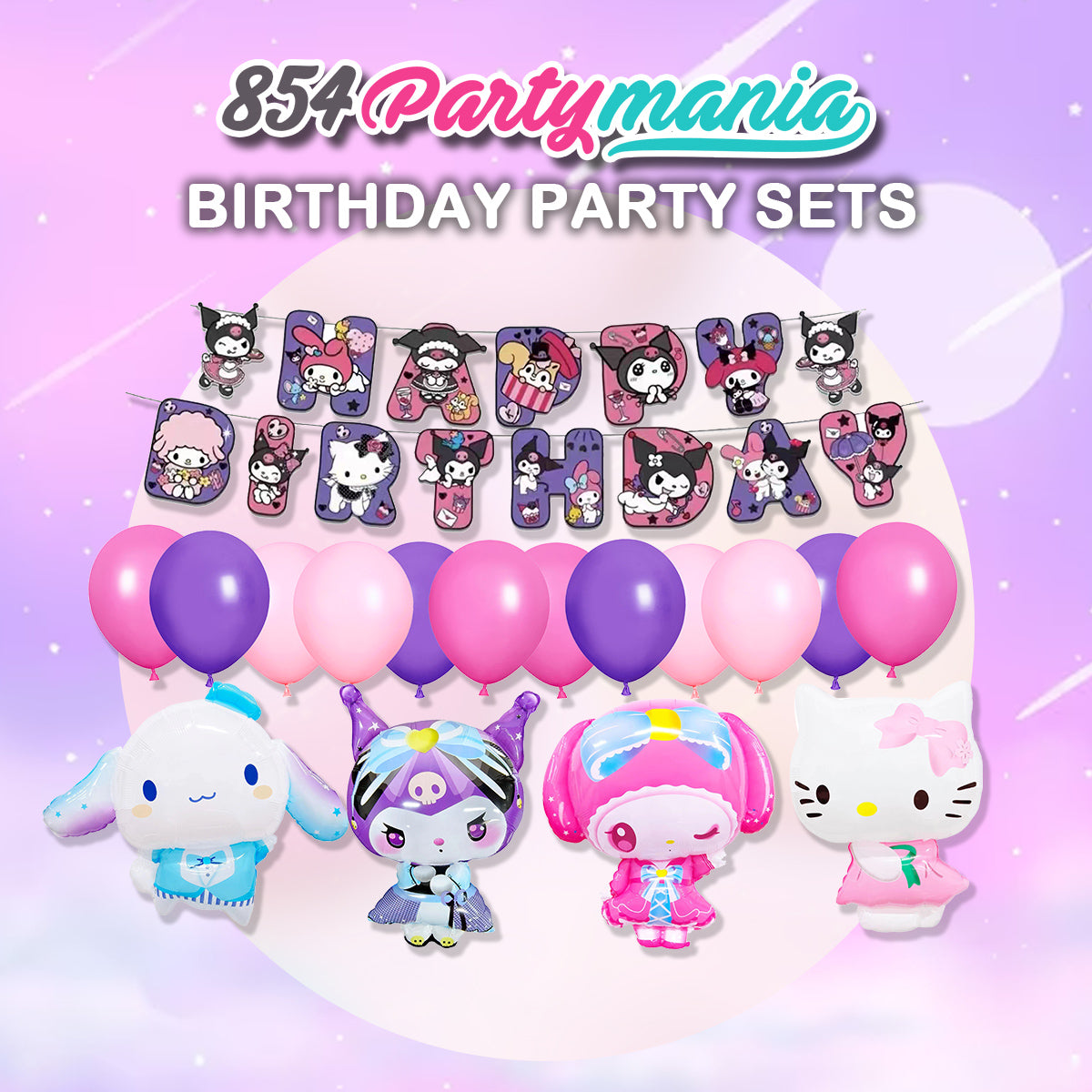 CHARACTER COMPLETE PARTY SETS