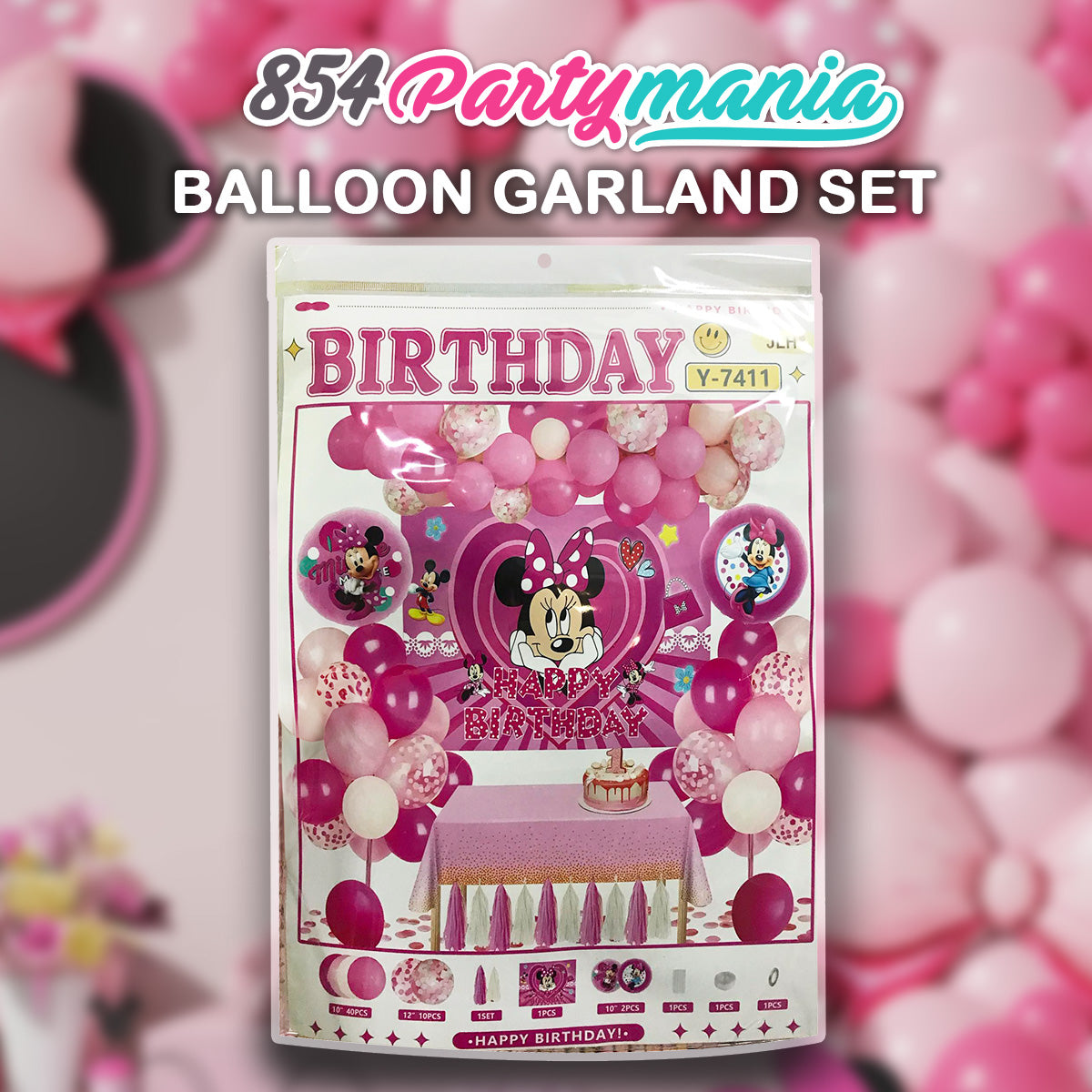 BALLOON GARLAND SETS 2024 CHARACTERS