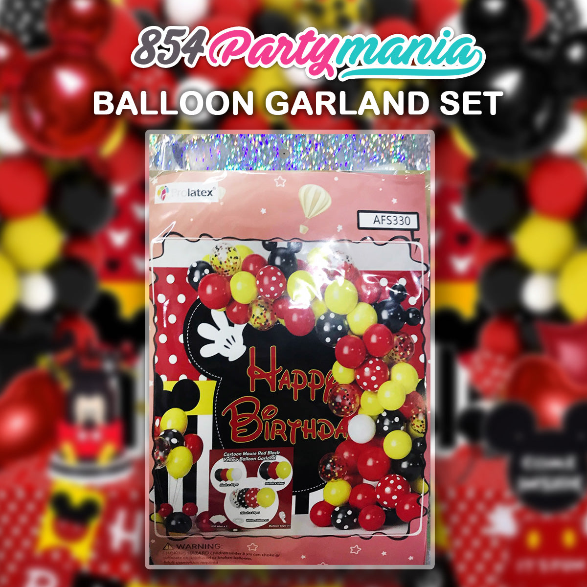 BALLOON GARLAND SETS 2024 CHARACTERS