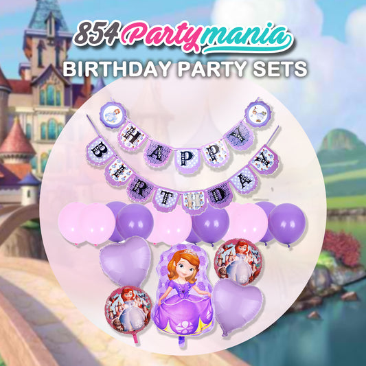 SOFIA BIRTHDAY PARTY SET