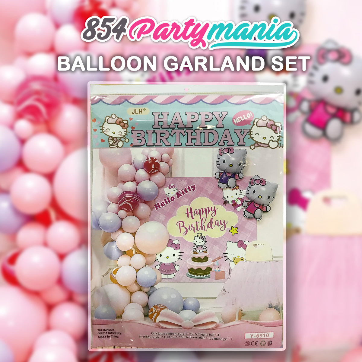 BALLOON GARLAND SETS 2024 CHARACTERS