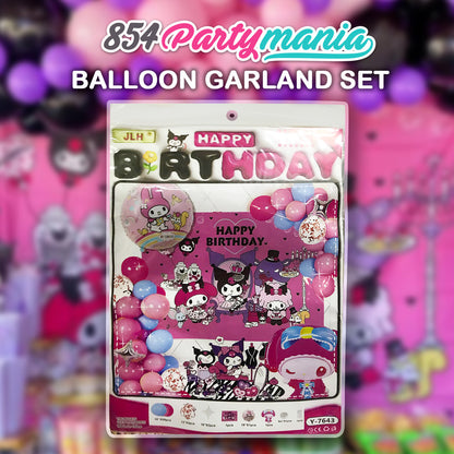 BALLOON GARLAND SETS 2024 CHARACTERS