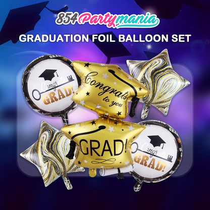 5in1 Balloon Set Graduation (sold by 10's)