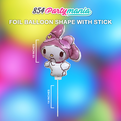 FOIL BALLOON WITH STICK