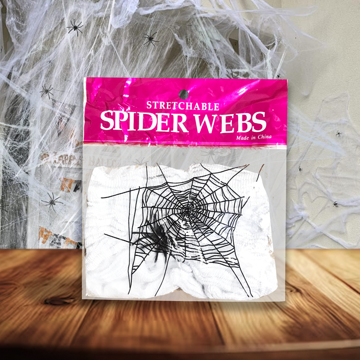 SPIDER WEB 20 GRAMS HALLOWEEN (sold by 10's)